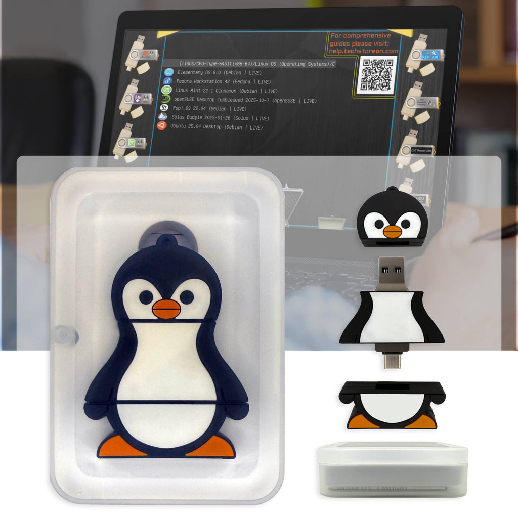 31-in-1 Ultimate Linux & PC Tools Bootable USB