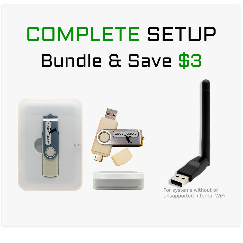 31-in-1 Ultimate Linux & PC Tools Bootable USB